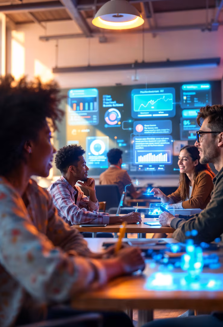 Analytics dashboard illustration